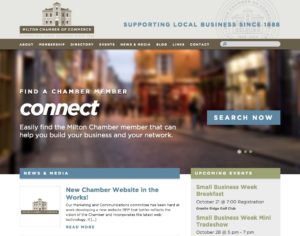 Milton Chamber home page