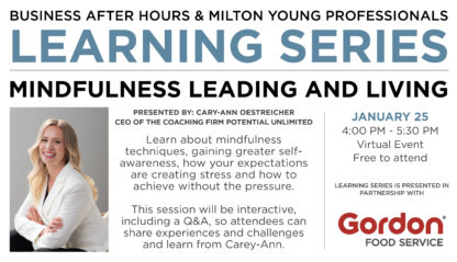 Learning Series - Mindfulness Leading and Living
